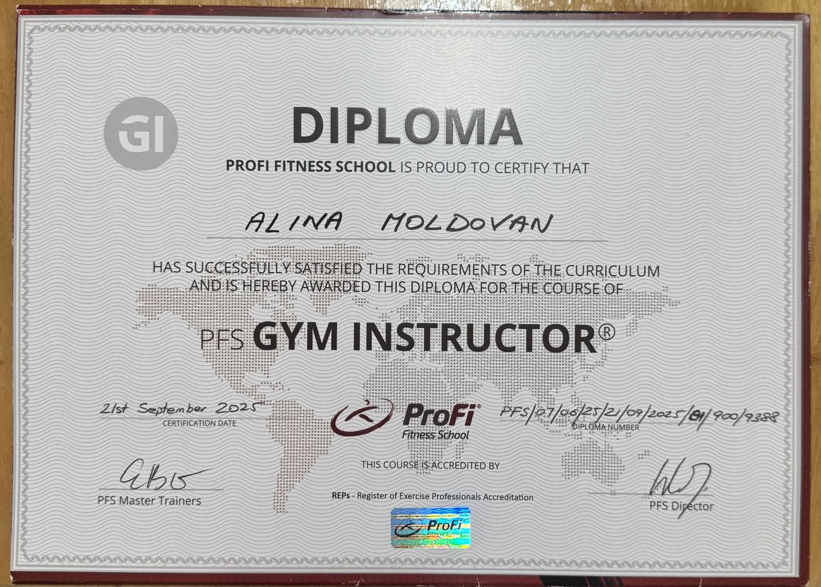 Certification