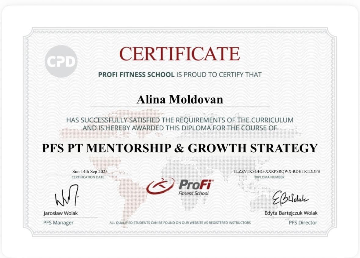 Certification