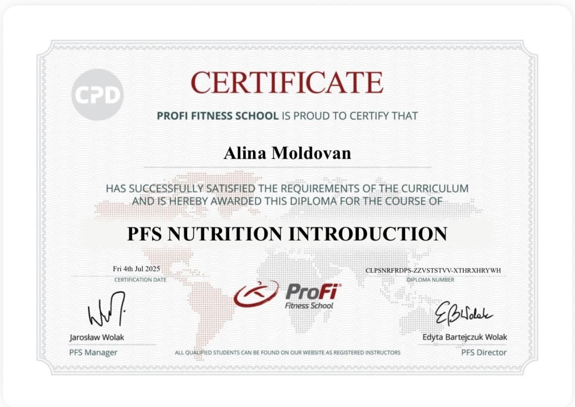 Certification